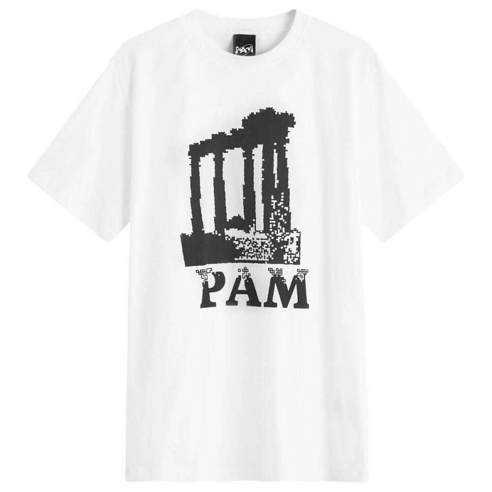 P.A.M. Men's Pillars T-Shirt in White Cover