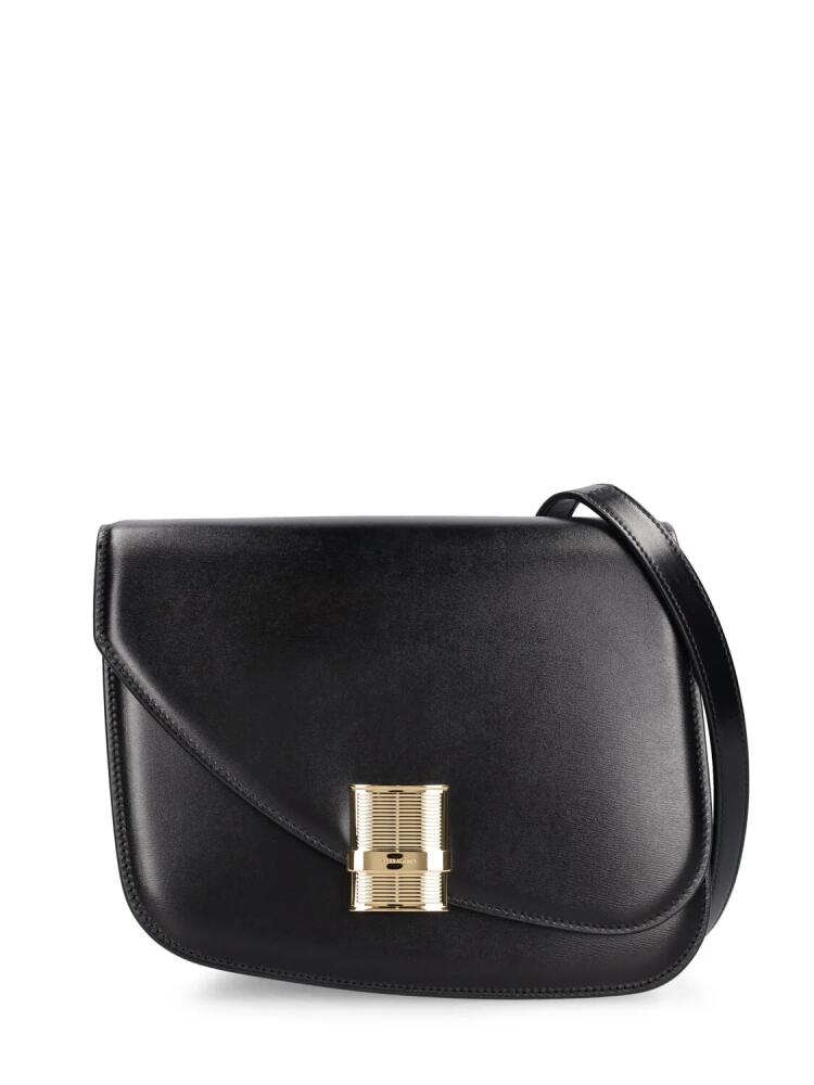 FERRAGAMO Medium Fiamma Leather Shoulder Bag Cover