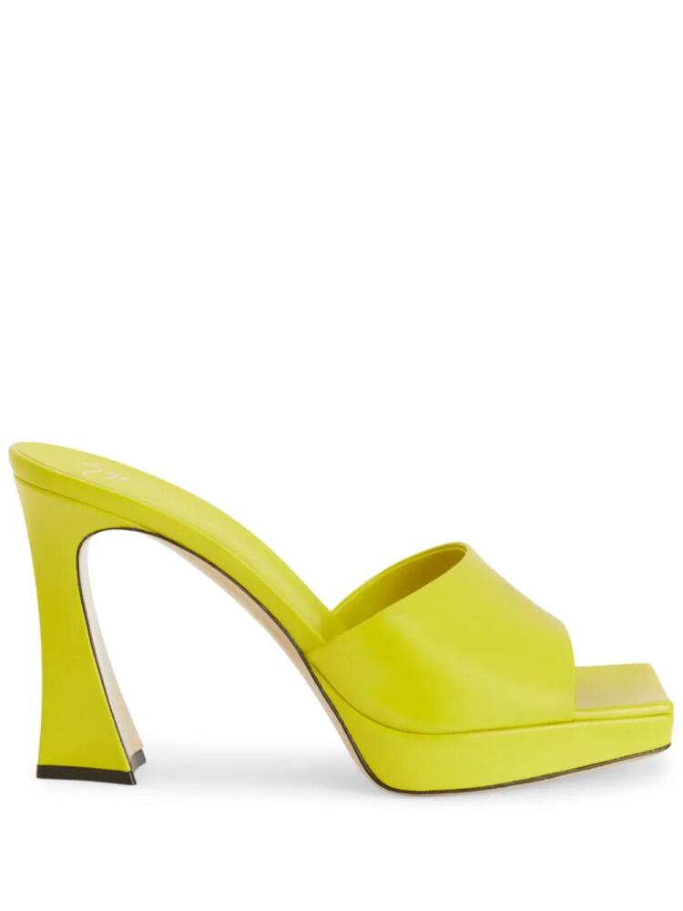 Giuseppe Zanotti Solhene platform leather sandals - Yellow Cover