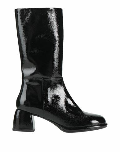 Pons Quintana Woman Boot Black Leather Cover