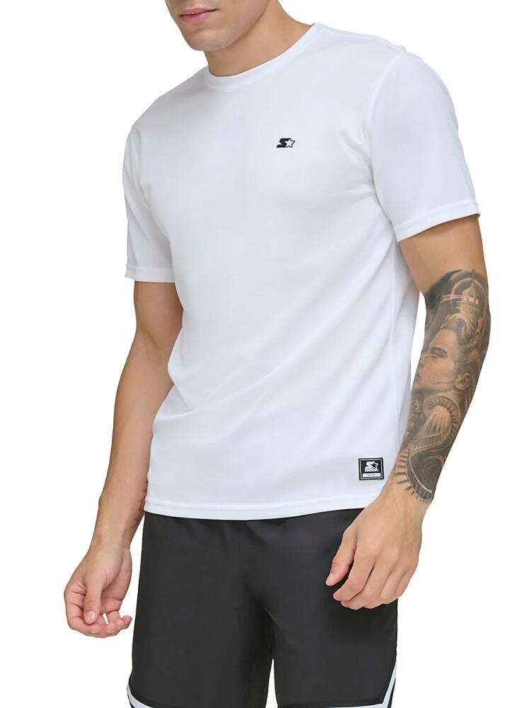 Starter Men's Logo Short Sleeve T-Shirt - White Cover