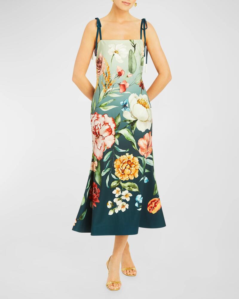 Mestiza New York Tropez Reversible Floral-Print Midi Dress Cover