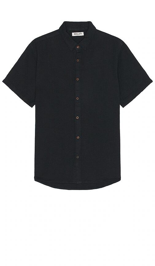 ROLLA'S Bon Weave Shirt in Black Cover