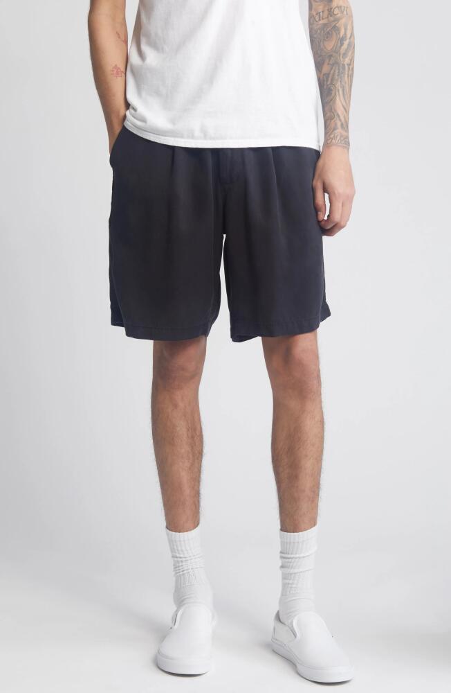 Saturdays NYC Keigo Pigment Dyed Shorts in Black Cover