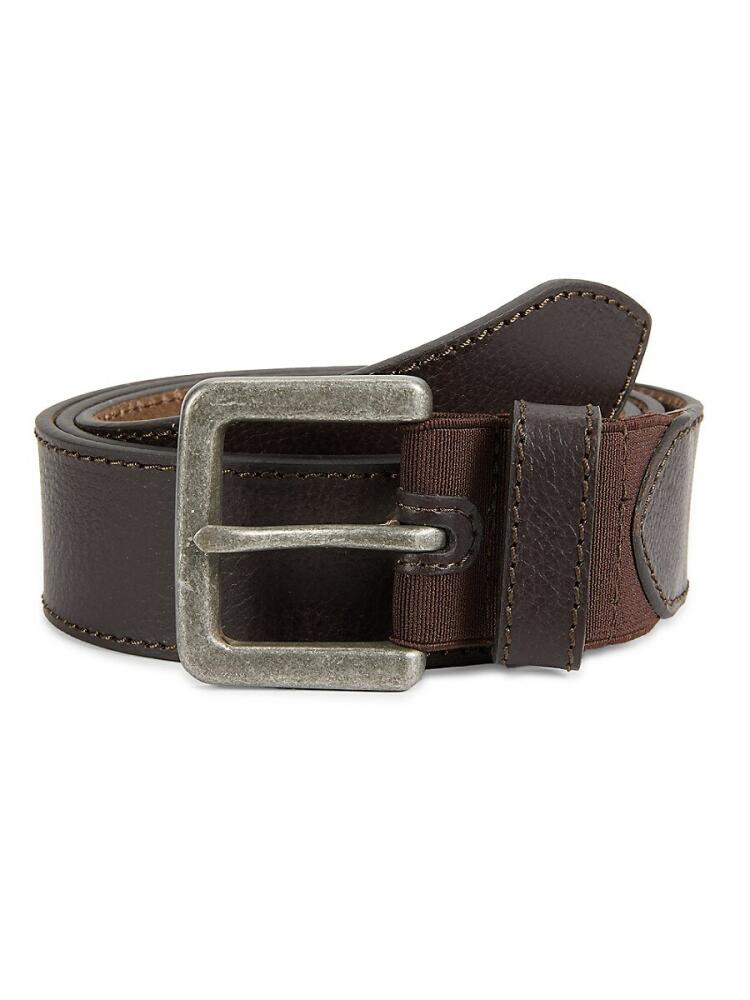 Joe's Jeans Men's Leather Stretch Belt - Brown Cover