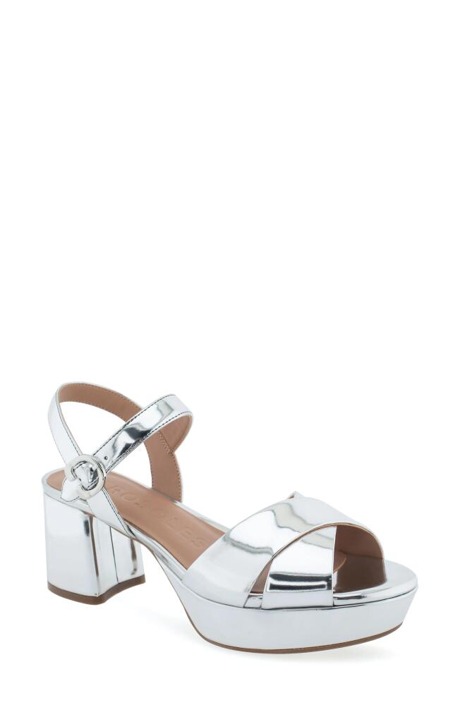 Aerosoles Cosmos Sandal - Wide Width Available in Silver Cover