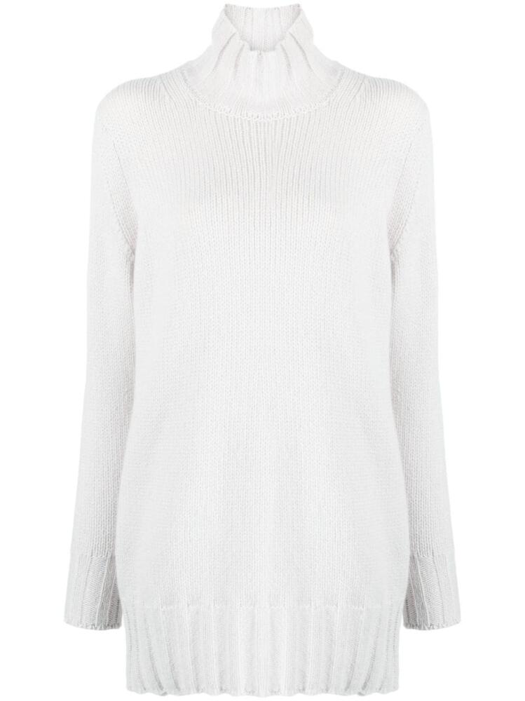 Incentive! Cashmere high-neck cashmere jumper - Grey Cover