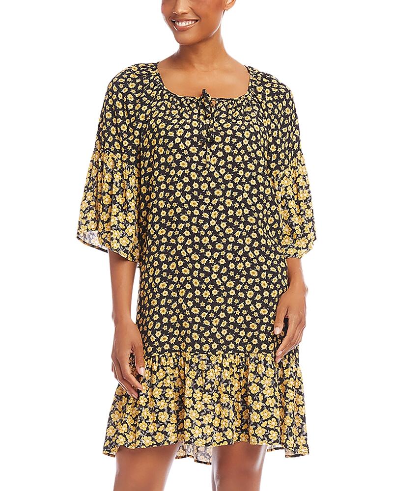 Karen Kane Contrast Trim Dress Cover