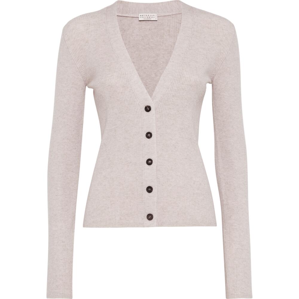 Brunello Cucinelli Cashmere cardigan in Light Pink Cover