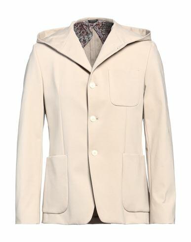 Ungaro Man Jacket Beige Cotton, Polyamide, Elastane, Polyester Cover