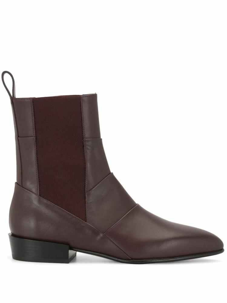 3.1 Phillip Lim Dree elastic boots - Purple Cover