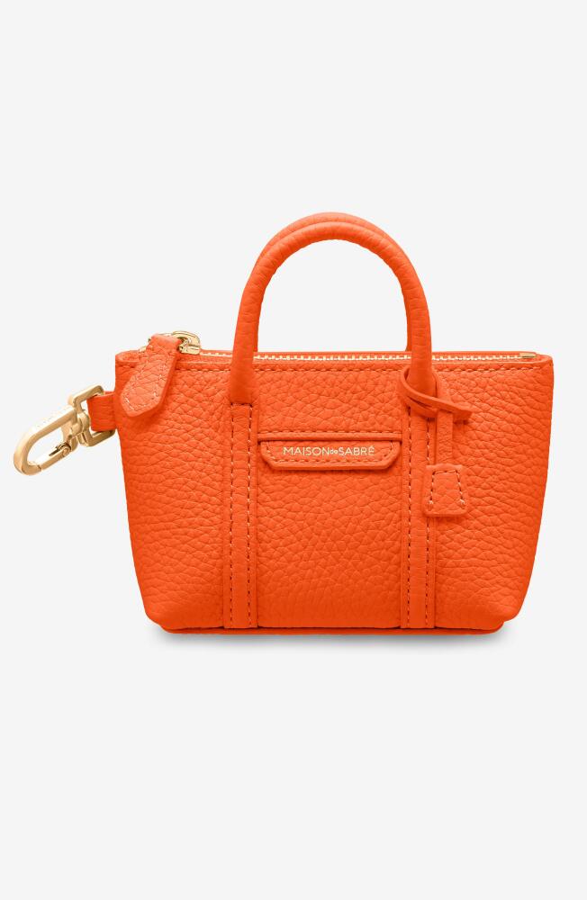 MAISON de SABRÉ The SABREMOJI Weekender Charm in Manhattan Orange Cover