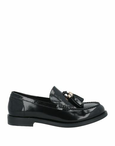 Jeffrey Campbell Woman Loafers Black Leather Cover