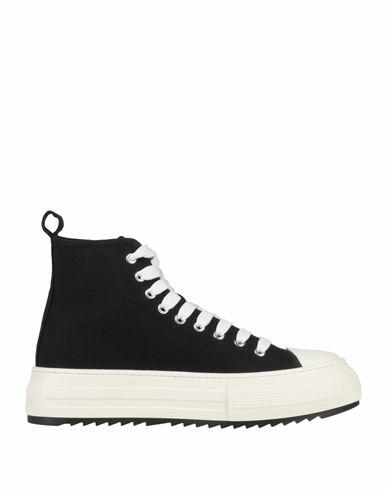 Dsquared2 Woman Sneakers Black Textile fibers Cover