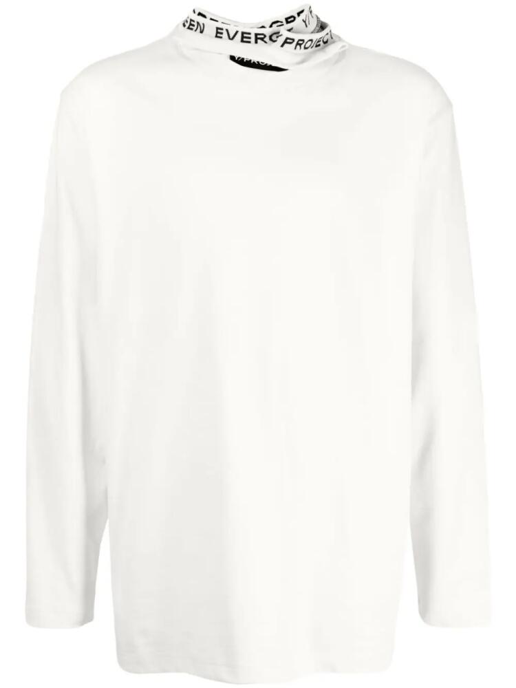 Y/Project Evergreen organic-cotton jumper - Neutrals Cover