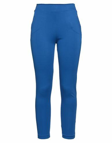 Ean 13 Woman Pants Bright blue Viscose, Polyamide, Elastane Cover