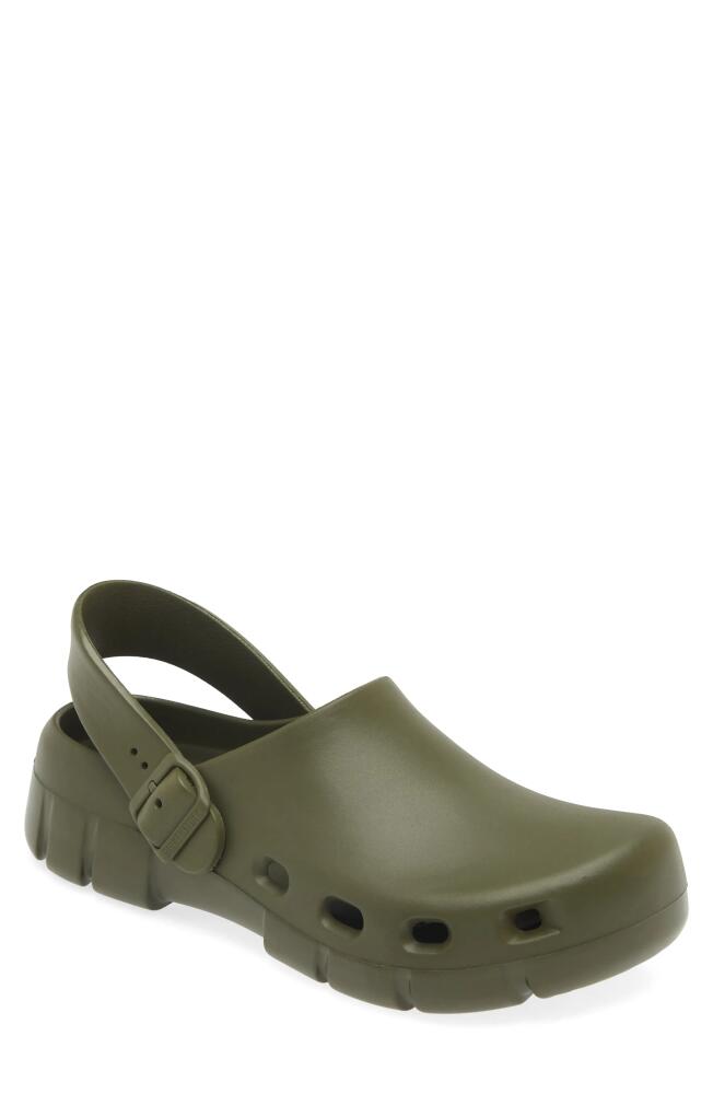 Birkenstock Birki Flow Clog in Khaki Cover