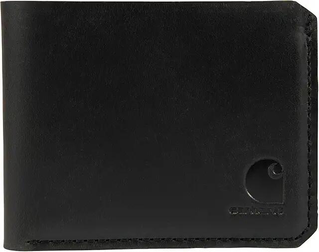 Carhartt Craftsman Leather Bifold Wallet (Black) Findings Cover