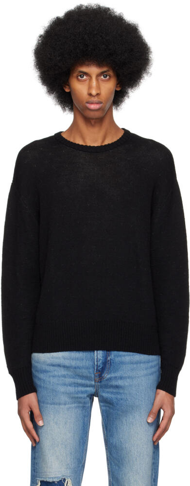 John Elliott Black High Twist Sweater Cover