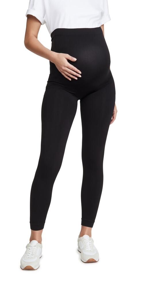 Ingrid & Isabel Seamless Belly Leggings Black Cover