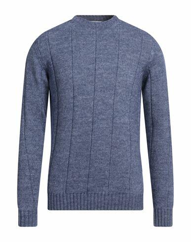 Jeordie's Man Sweater Blue Polyamide, Cotton, Wool, Cashmere Cover