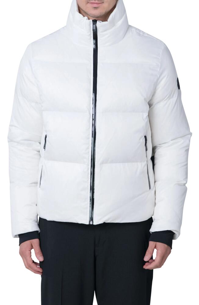 The Recycled Planet Company Revo Waterproof Recycled Down Puffer Jacket in White Cover