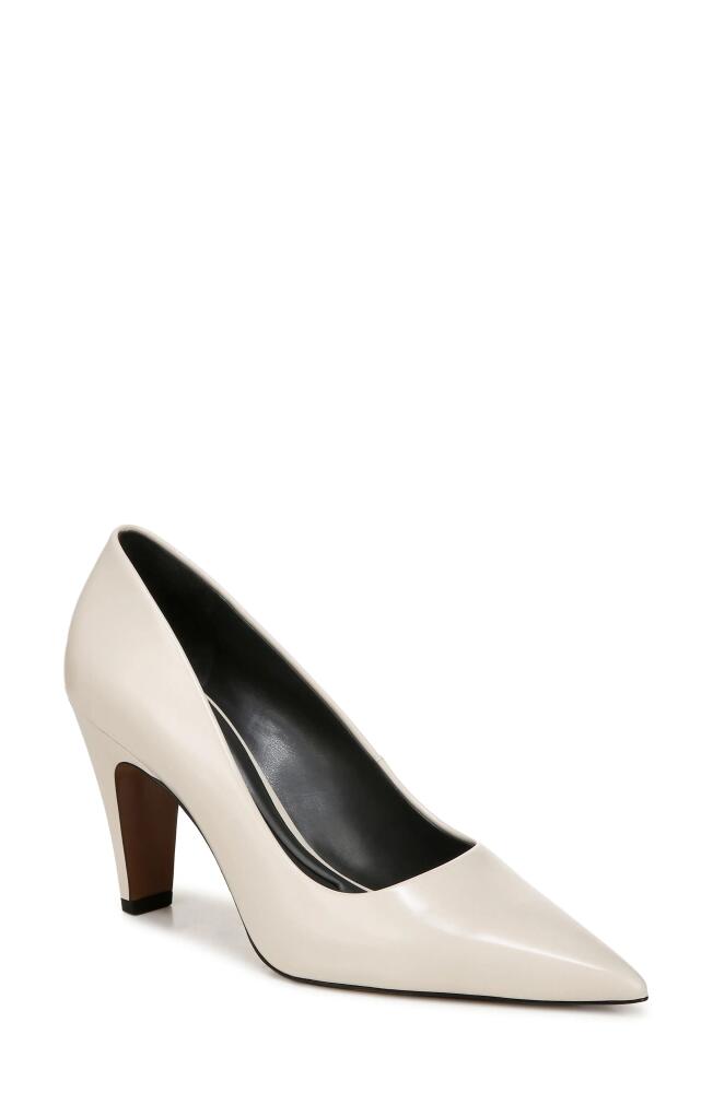 SARTO by Franco Sarto Sage Pointed Toe Pump in White Cover