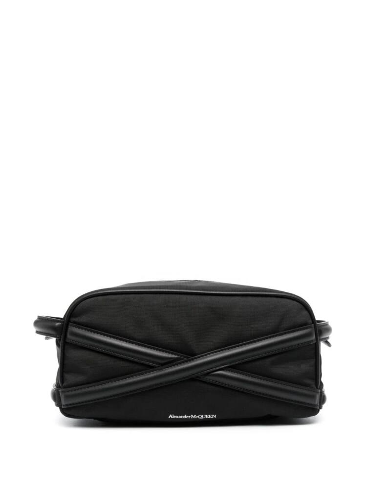 Alexander McQueen The Harness wash bag - Black Cover