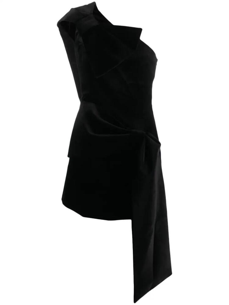 Vivetta bow-detail cut-out minidress - Black Cover