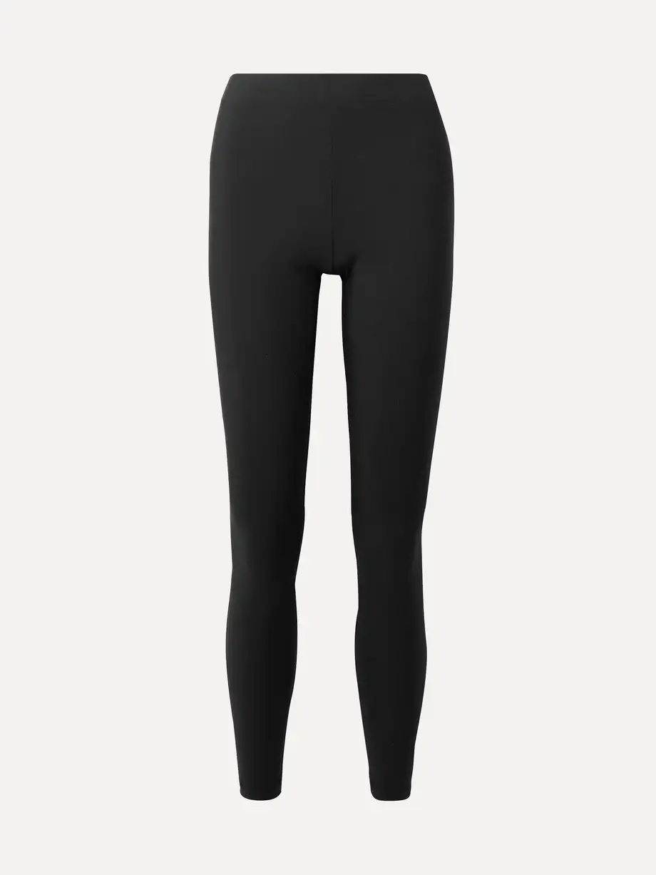 Wolford - Scuba Stretch-jersey Leggings - Black Cover