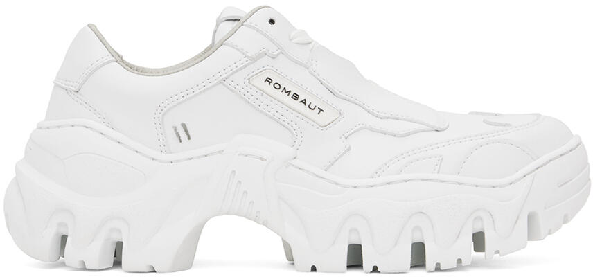 Rombaut White Boccaccio II Low Sneakers Cover