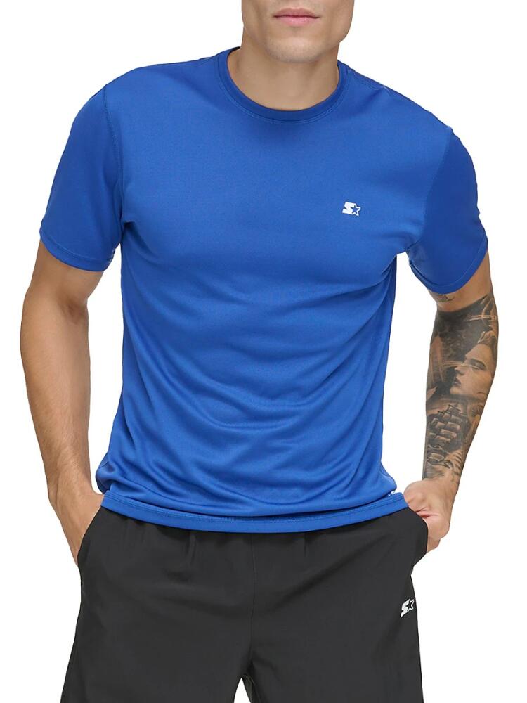 Starter Men's Logo Short Sleeve T-Shirt - Royal Blue Cover