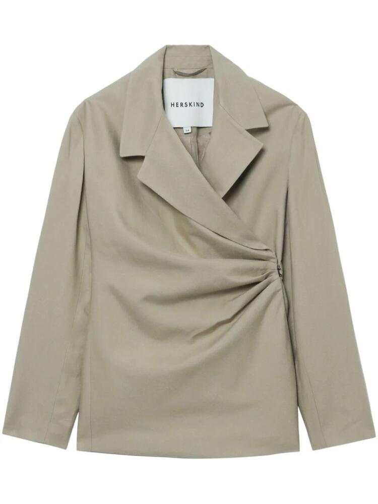 HERSKIND single-breasted blazer - Neutrals Cover