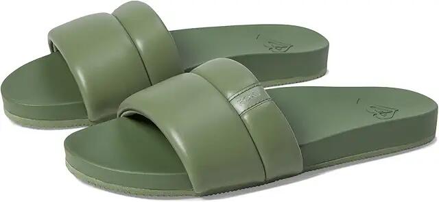 Roxy Slipin Slide (Khaki) Women's Sandals Cover