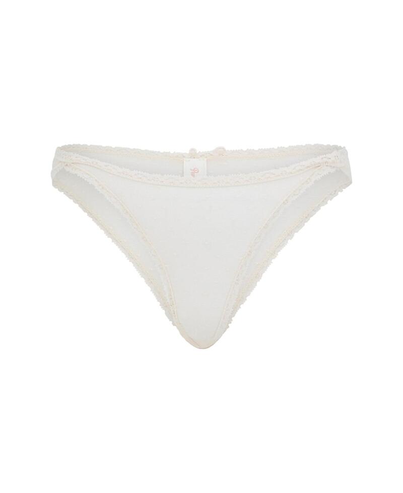 Peachaus Women's Ume Recycled-Lace Mid-Rise Underwear Cover