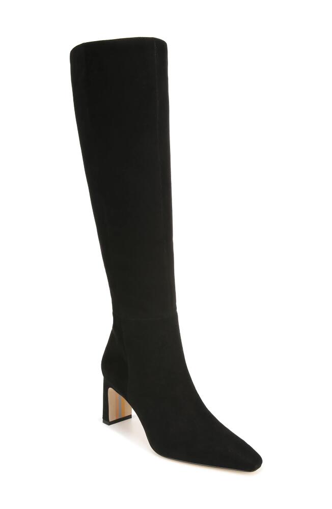 Sam Edelman Sylvia Knee High Boot in Black Suede Cover