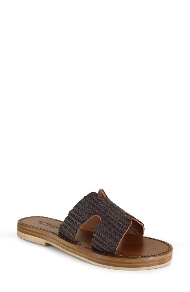 Artisan Crafted By Zigi Kolinna Slide Sandal in Brown Cover