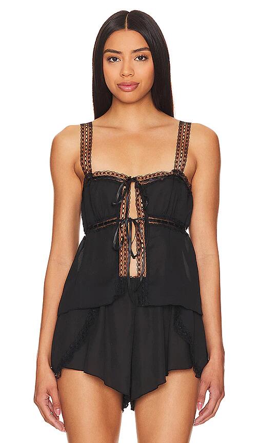 KAT THE LABEL Hansel Camisole in Black Cover