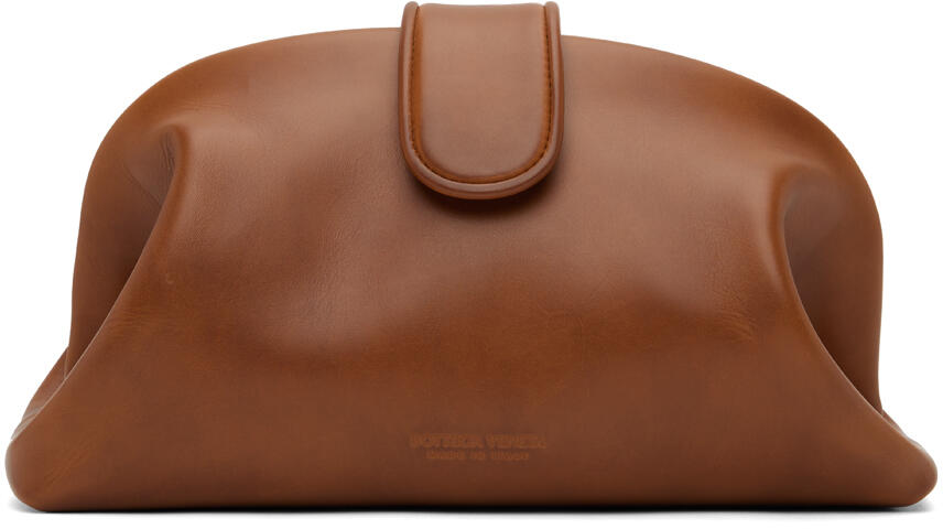 Bottega Veneta Tan Teen Lauren 1980 Clutch Cover