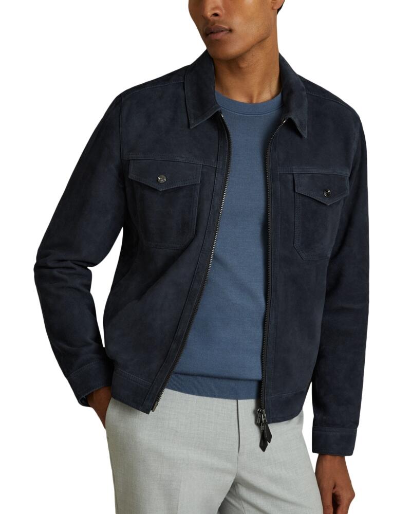 Reiss Pike Zip Trucker Jacket Cover