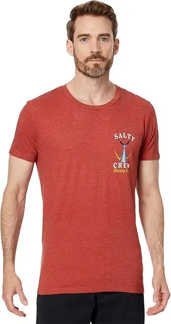 Salty Crew Tailed Short Sleeve Tee (Salmon Heather) Men's T Shirt Cover