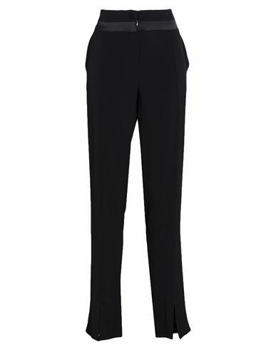 Patrizia Pepe Sera Woman Pants Black Viscose, Elastane Cover