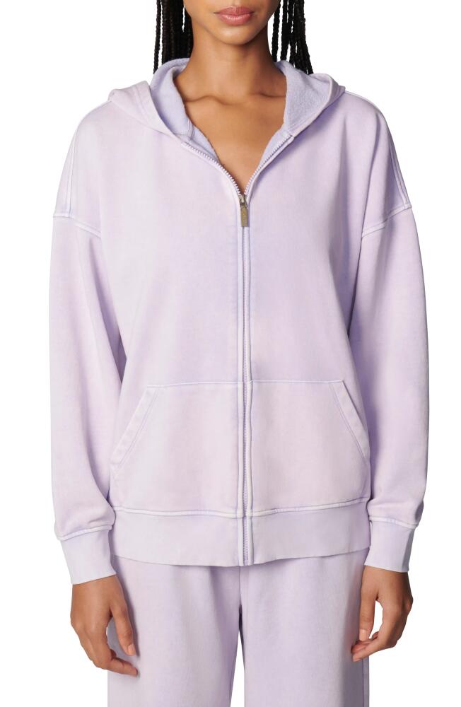 Florence by Mills Oversized Front Zip Hoodie in Washed Millie Lavender Cover