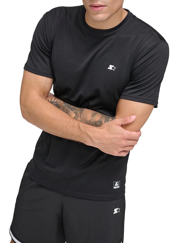 Starter Men's Logo Short Sleeve T-Shirt - Black Cover