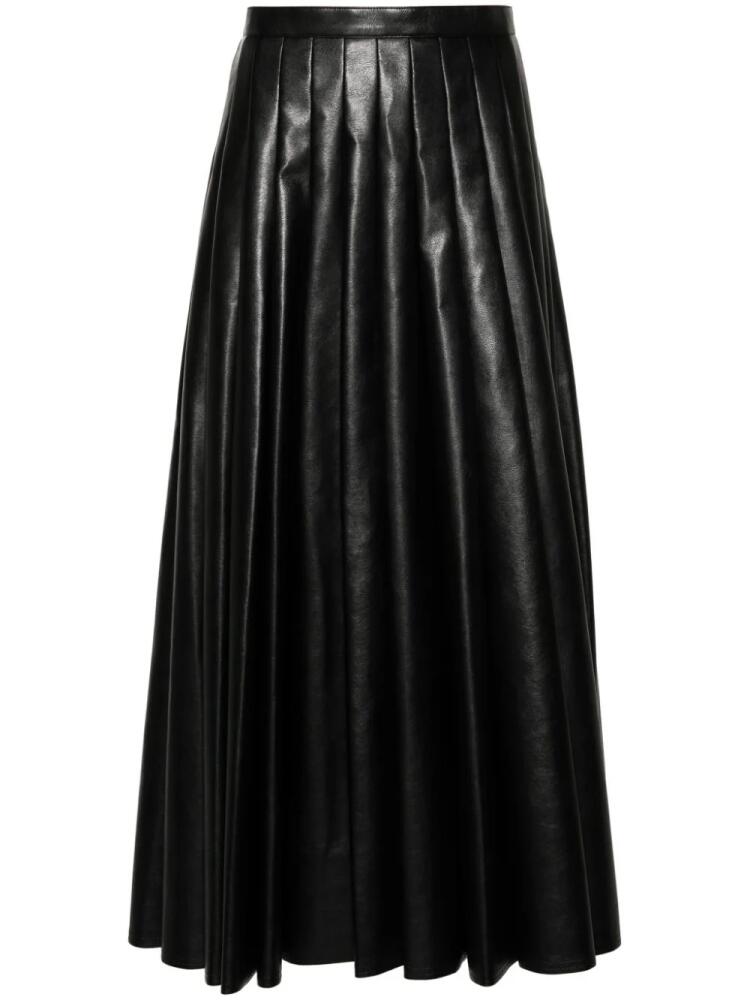 Junya Watanabe high-waisted pleated skirt - Black Cover