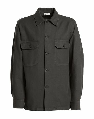 Dunhill Man Shirt Steel grey Cotton, Linen Cover