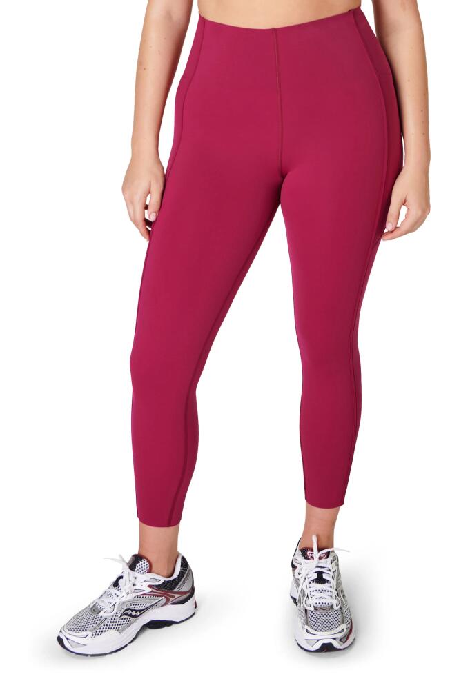 Sweaty Betty Power 7/8 Contour Leggings in Vamp Red Cover