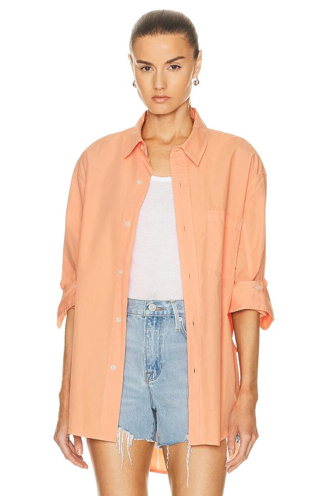 Citizens of Humanity Kayla Shirt in Coral Cover