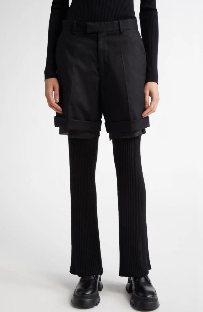 Undercover Multimedia Multilength Pants in Black Cover