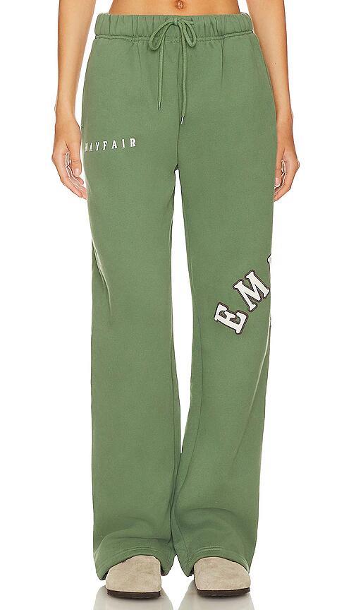 The Mayfair Group Empathy Sweatpants in Army Cover